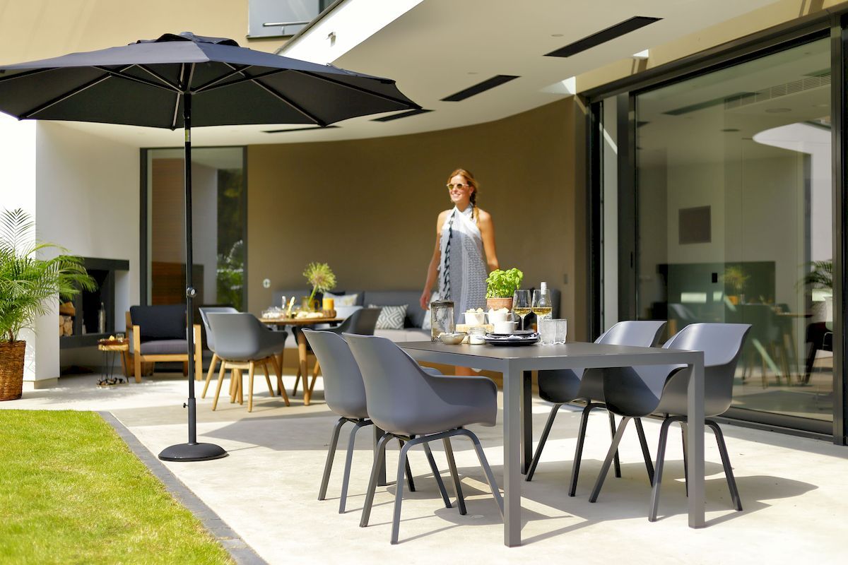 Hartman Sophie Element tuinstoel - 2 stuks - Antraciet