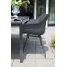 Hartman Sophie Element tuinstoel - 2 stuks - antraciet frame - antraciet