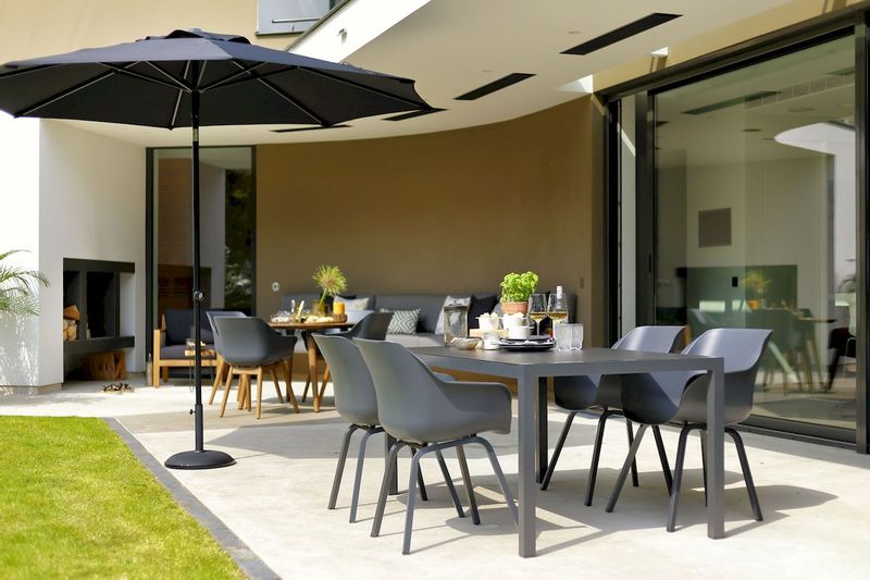 Hartman Sophie Element tuinstoel - 2 stuks - Antraciet