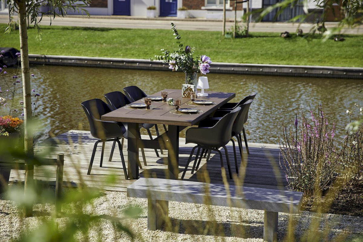 Hartman Green Valley Element tuinstoel - 2 stuks - zwart