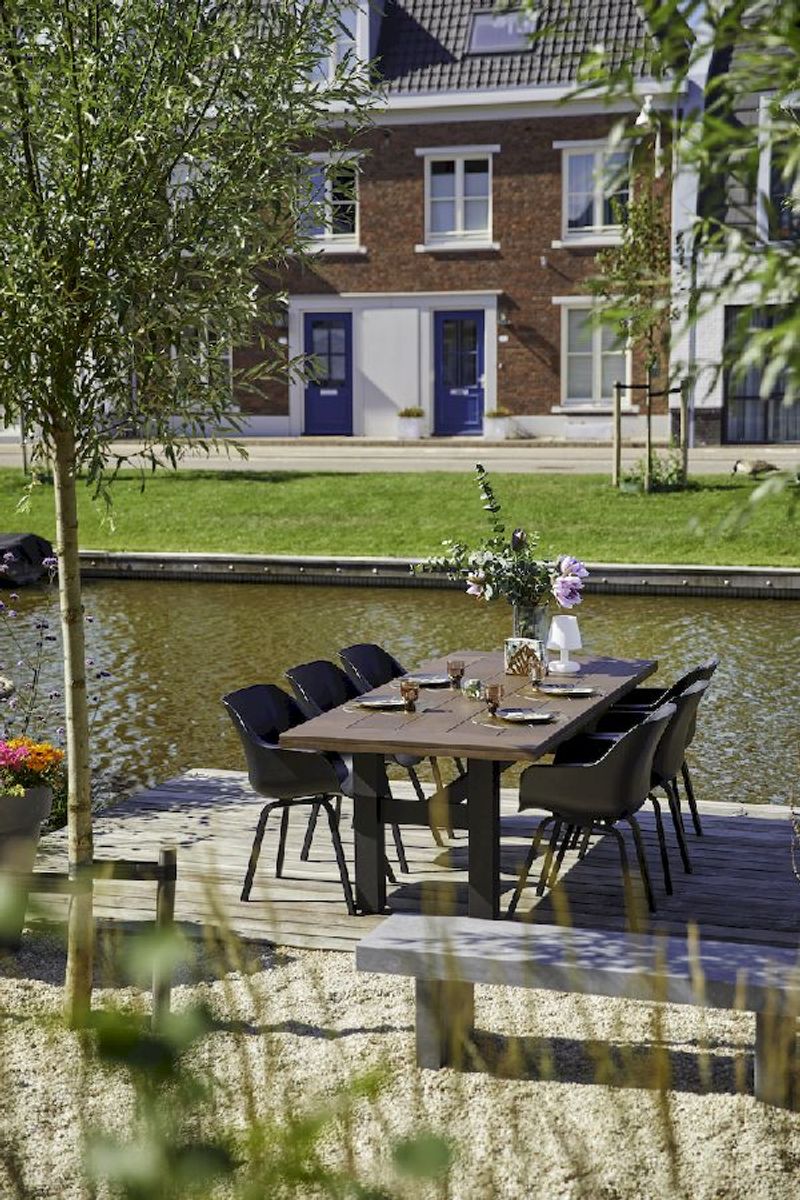 Hartman Green Valley Element tuinstoel - 2 stuks - zwart