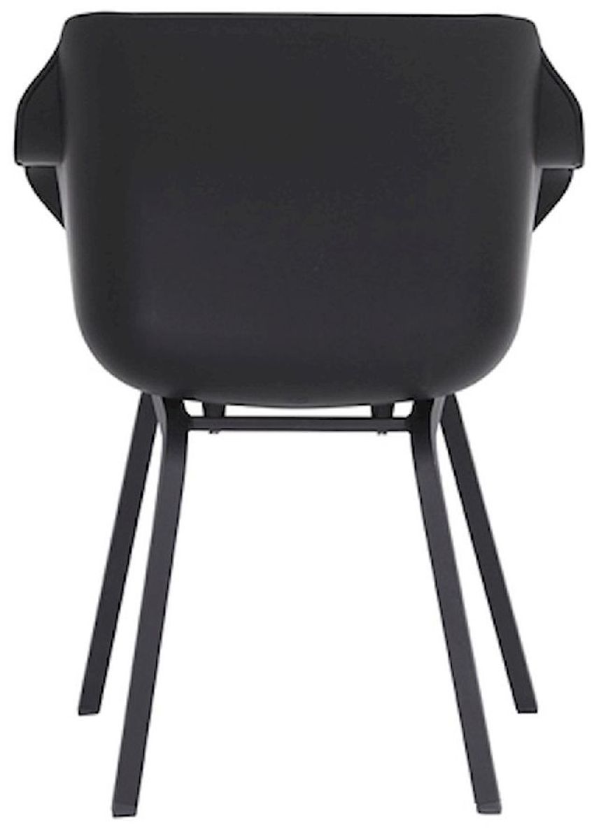 Hartman Green Valley Element tuinstoel - 2 stuks - zwart - achterkant
