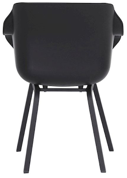 Hartman Green Valley Element tuinstoel - 2 stuks - zwart - achterkant