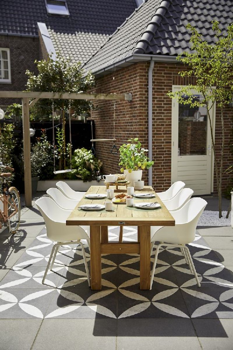 Hartman Sophie Rondo Elegance tuinstoel - 2 stuks - wit frame - wit