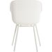 Hartman Sophie Rondo Elegance tuinstoel - 2 stuks - wit frame - wit - achterkant