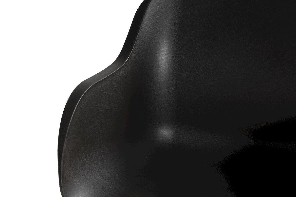 Hartman Sophie Rondo Elegance tuinstoel - 2 stuks - zwart frame - zwart - kuipstoel