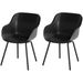 Hartman Sophie Rondo Elegance tuinstoel - 2 stuks - zwart frame - zwart