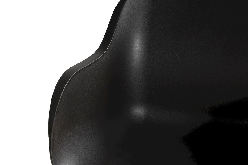 Hartman Sophie Rondo Elegance tuinstoel - 2 stuks - zwart frame - zwart - kuipstoel