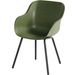 Hartman Sophie Rondo Elegance tuinstoel - 2 stuks - zwart frame - groen