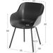 Hartman Sophie Rondo Elegance tuinstoel - 2 stuks - antraciet frame - antraciet - afmetingen