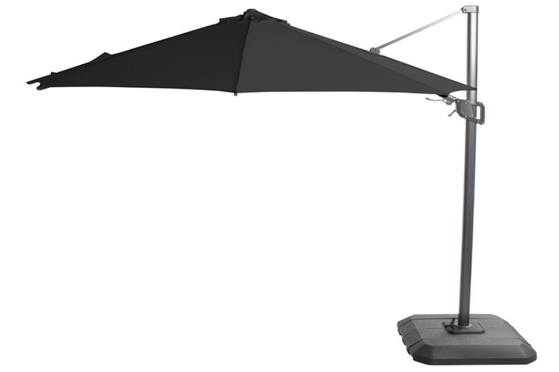 Hartman Shadowflex zweef Parasol - donkergrijs