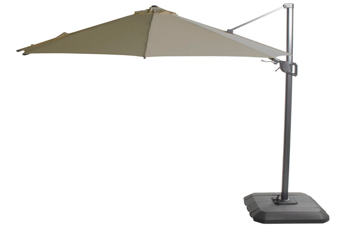 Hartman Shadowflex zweef Parasol - olijfgroen