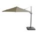 Hartman Shadowflex zweef Parasol - olijfgroen