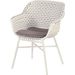 Hartman Delphine tuinstoel - wit frame - wit