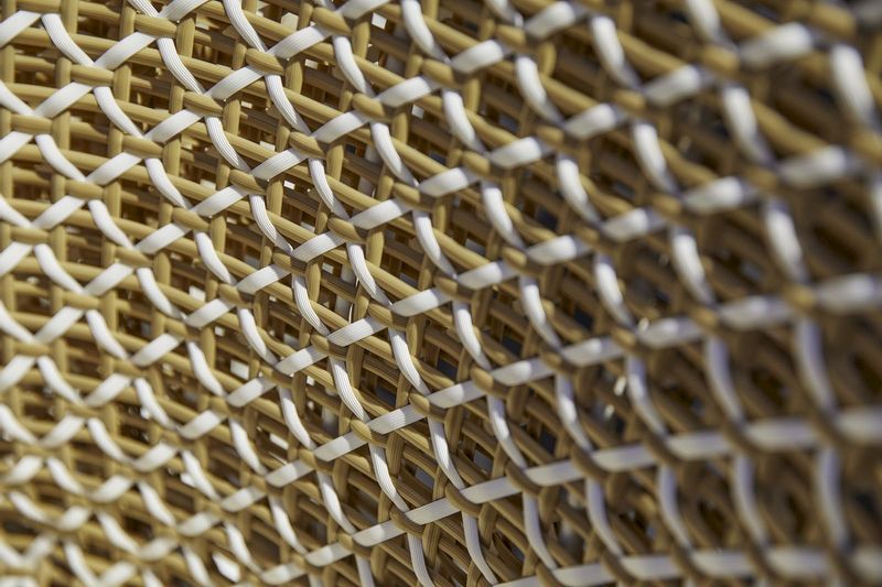 Hartman Delphine tuinstoel - wit frame - beige