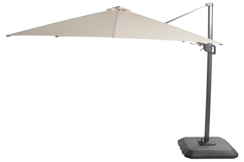 Hartman Shadowflex Deluxe Parasol - 400 x 400 cm - Beige