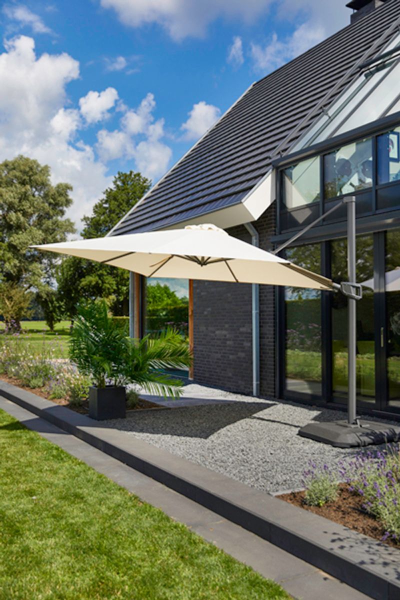 Hartman Shadowflex Deluxe Parasol - 300 x 300 cm - Beige