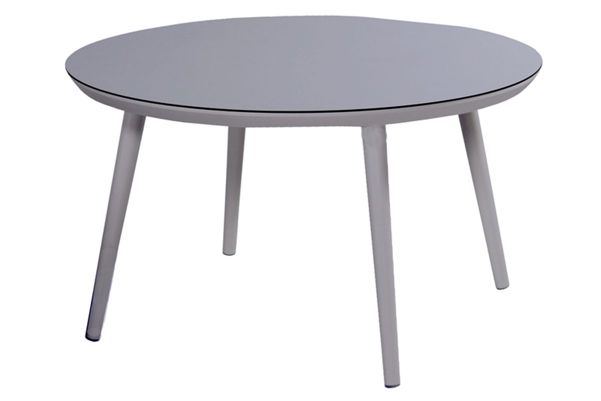 Hartman Sophie Studio HPL ronde Tuintafel - ⌀ 128 cm - grijs