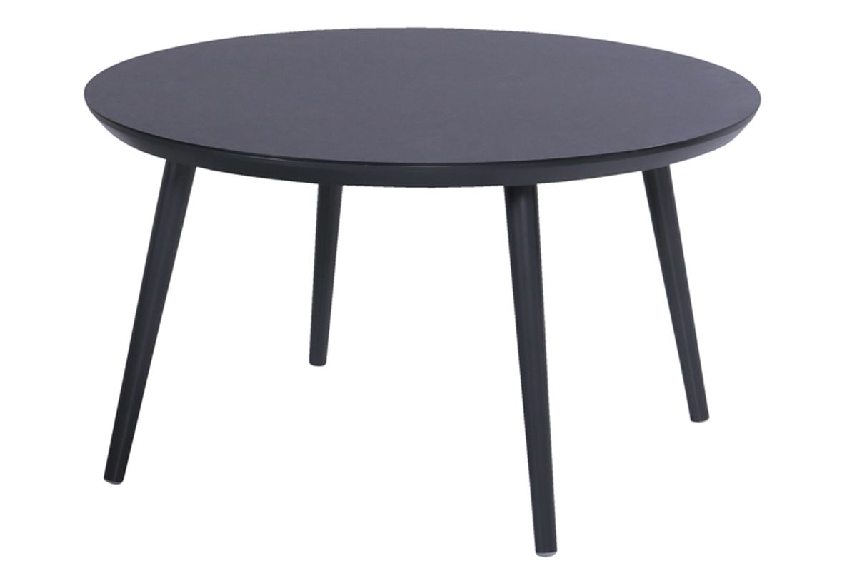 Hartman Sophie Studio HPL ronde Tuintafel - ⌀ 128 cm - antraciet