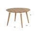 Hartman Sophie Studio Teak ronde Tuintafel - ⌀ 120 cm - wit