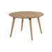 Hartman Sophie Studio Teak ronde Tuintafel - ⌀ 120 cm - antraciet