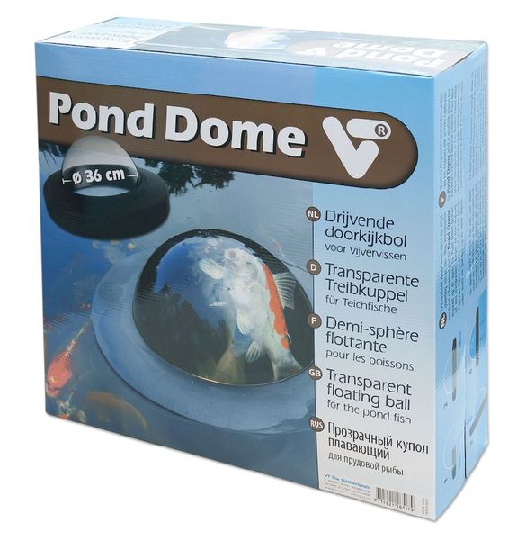 Velda budget fish dome verpakking achter