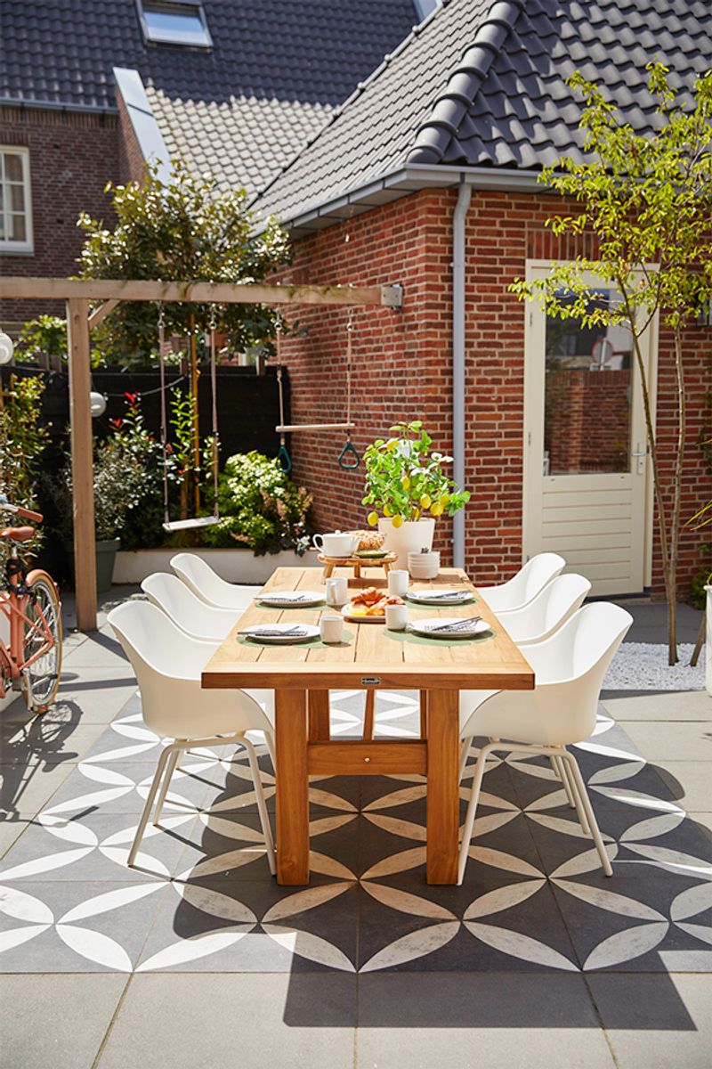 Hartman Yasmani Teak Tuintafel - 240 x 100 cm