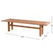 Hartman Yasmani Teak Tuintafel - 300 x 100 cm