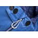 Nomad Pegasus 450 mummyslaapzak blauw  close up rits