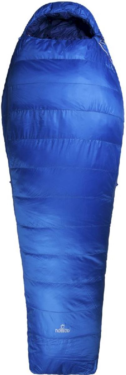 Nomad Pegasus Comfort 550 mummyslaapzak rechts - blauw  vooraanzicht