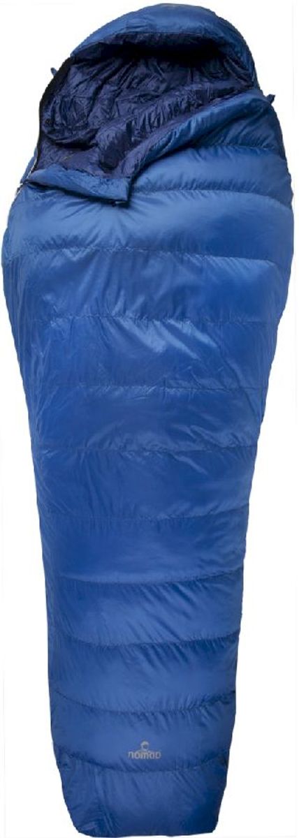 Nomad Pegasus Comfort 550 mummyslaapzak rechts - blauw 