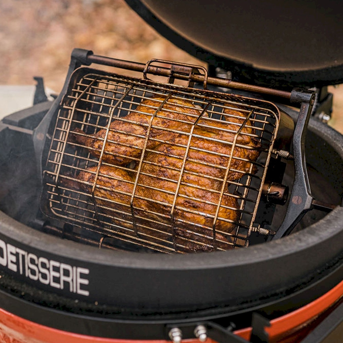 Kamado Joe Basket Set Joetisserie kip