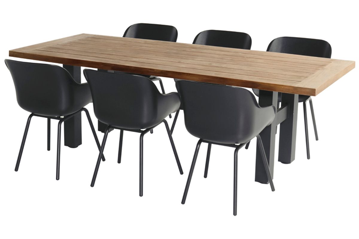 Hartman Yasmani Tuintafel - 240 x 100 cm - Grijs