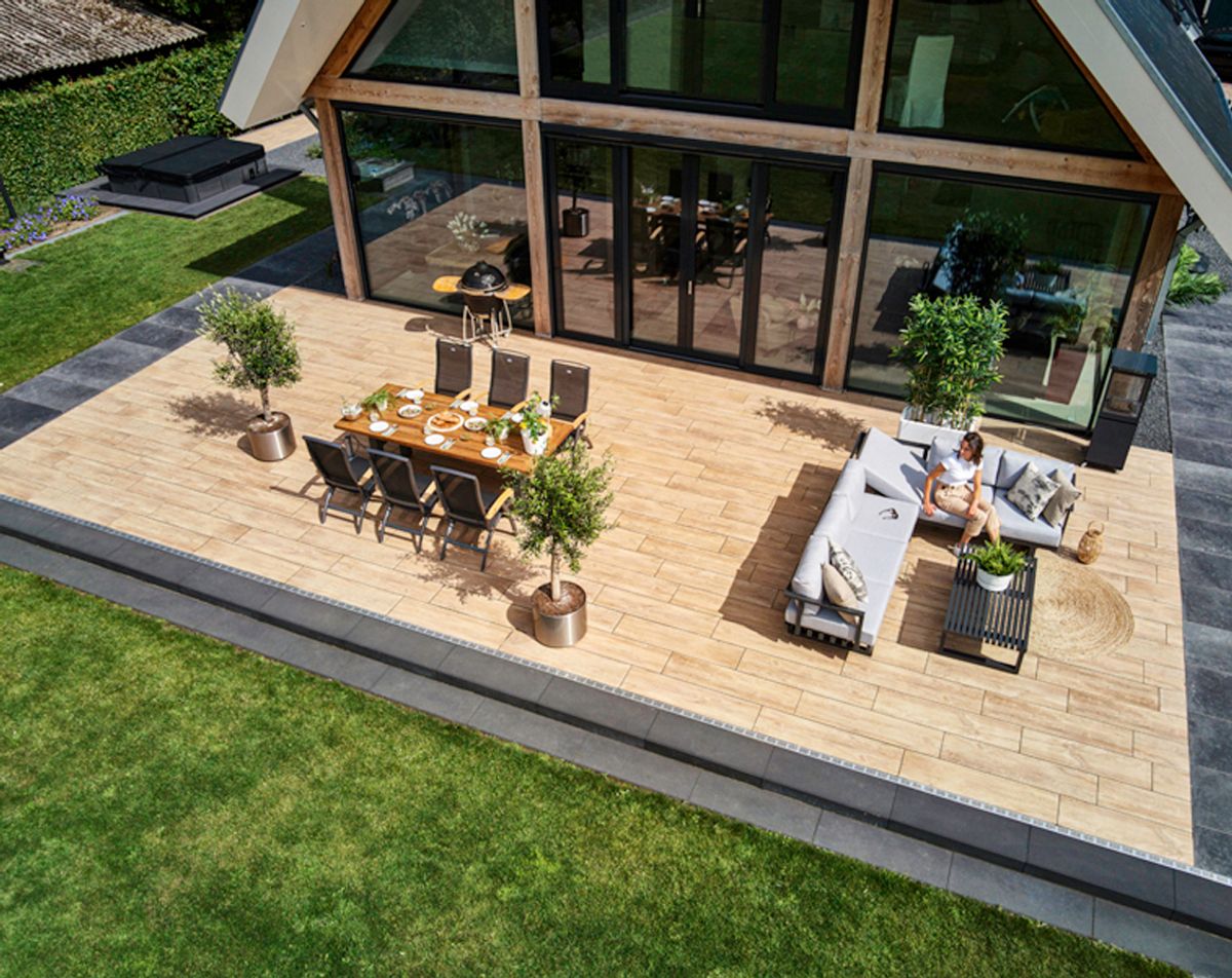 Hartman Yasmani Tuintafel - 240 x 100 cm - Grijs