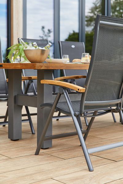 Hartman Yasmani Tuintafel - 240 x 100 cm - Grijs