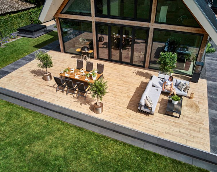 Hartman Yasmani Tuintafel - 240 x 100 cm - Grijs