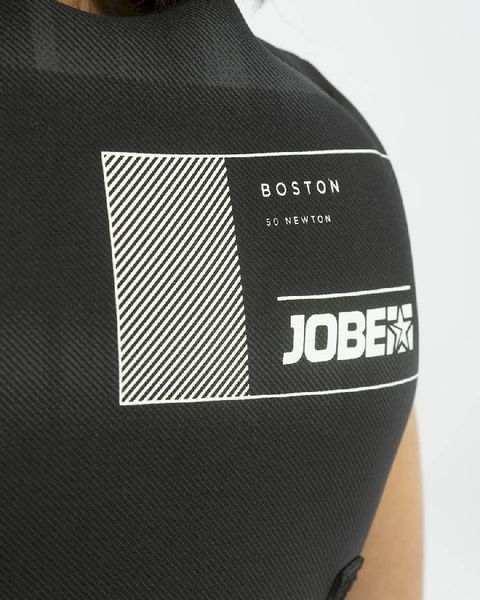 Jobe Neopreen 50N kinder zwemvest - Zwart achterkant details 