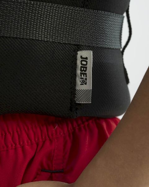 Jobe Neopreen 50N kinder zwemvest - Zwart logo detail