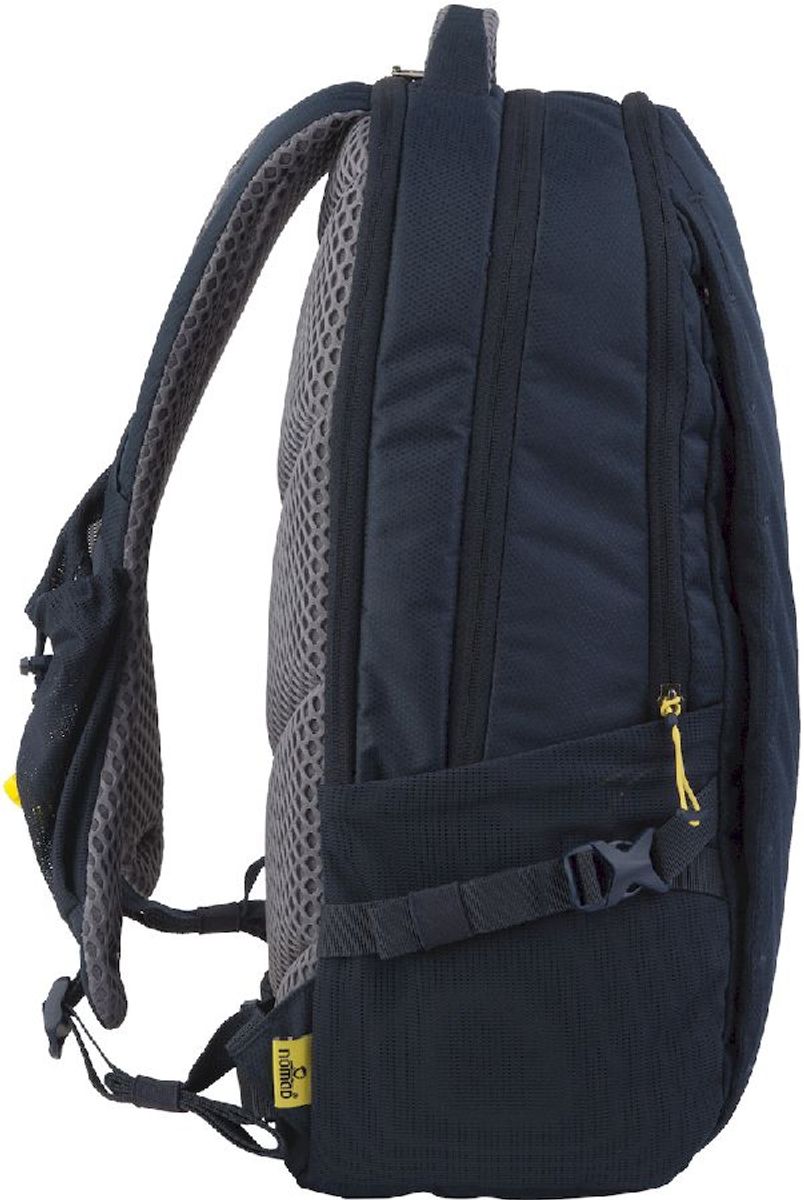 Nomad Velocity 25L Laptop rugzak - dark navy zijkant