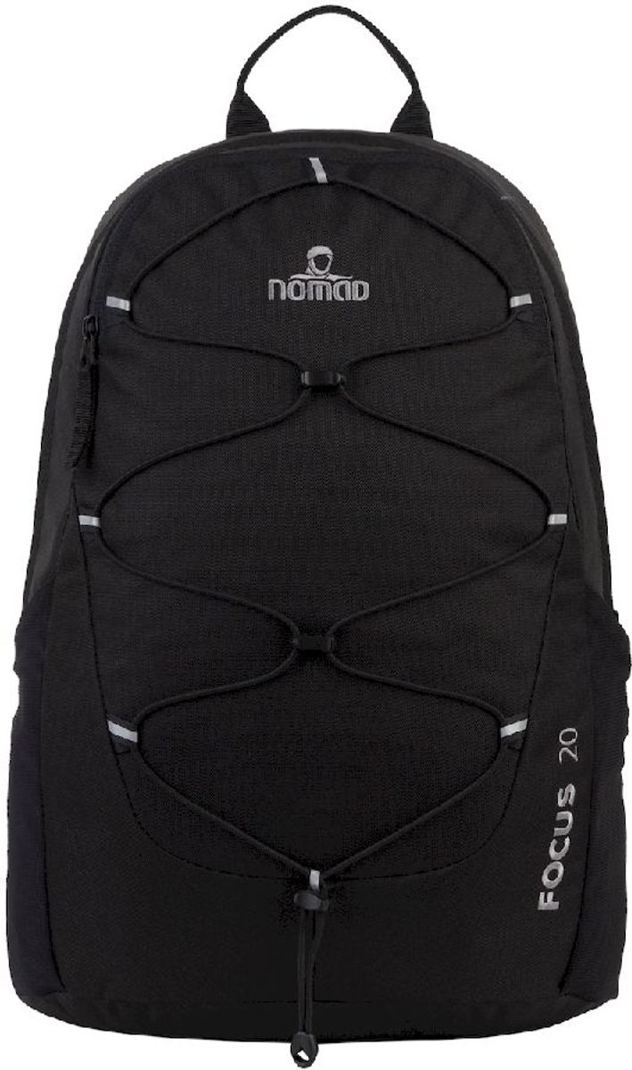 Nomad Focus 20L Laptoprugzak - Black voorkant