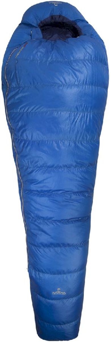 Nomad Pegasus 340 Mummyslaapzak - Blauw -  Ritspositie rechts