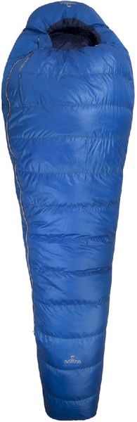Nomad Pegasus 340 Mummyslaapzak - Blauw -  Ritspositie rechts