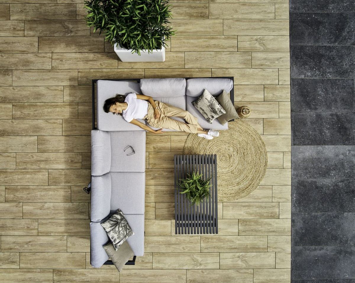 Hartman Calabria loungeset - van bovenaf gezien