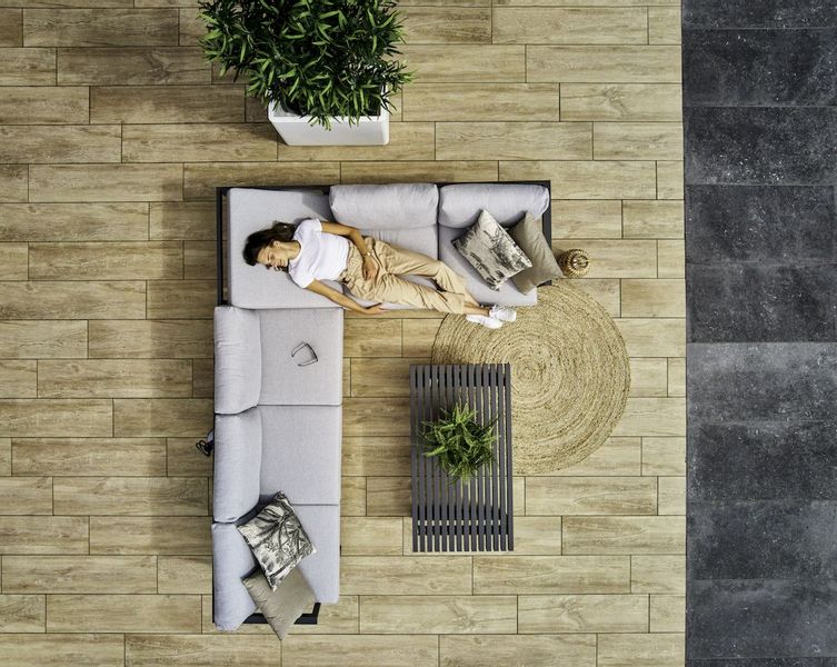 Hartman Calabria loungeset - van bovenaf gezien