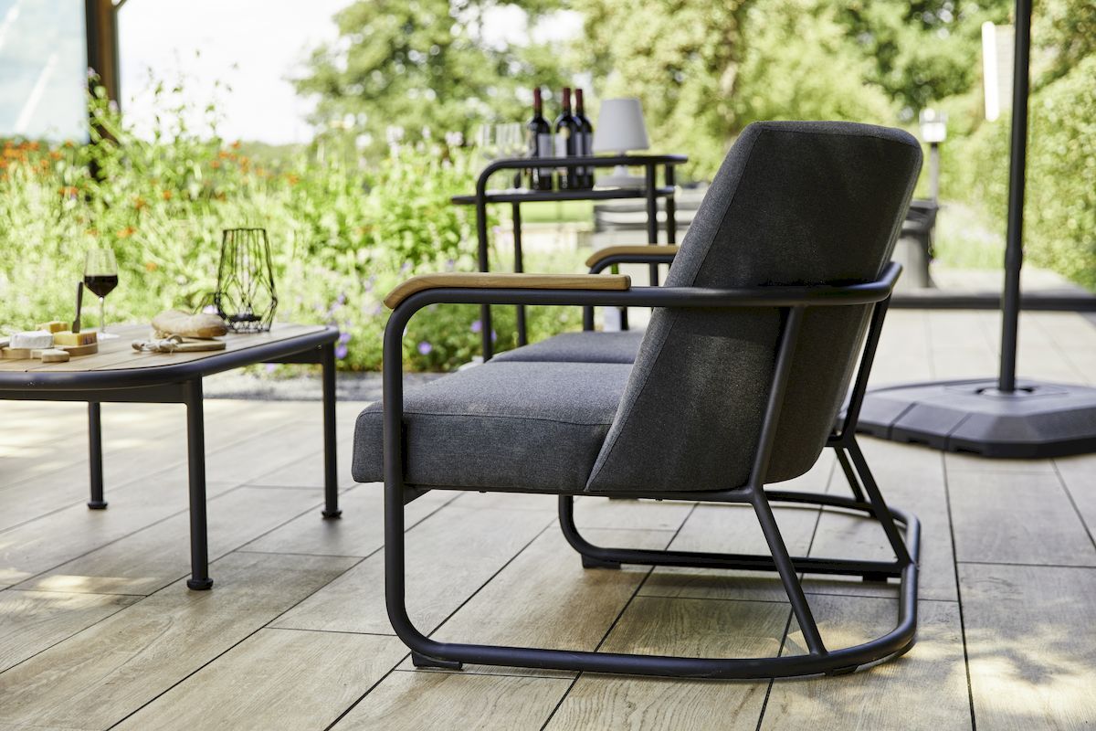 Hartman Studio 54 loungebank - zijkant