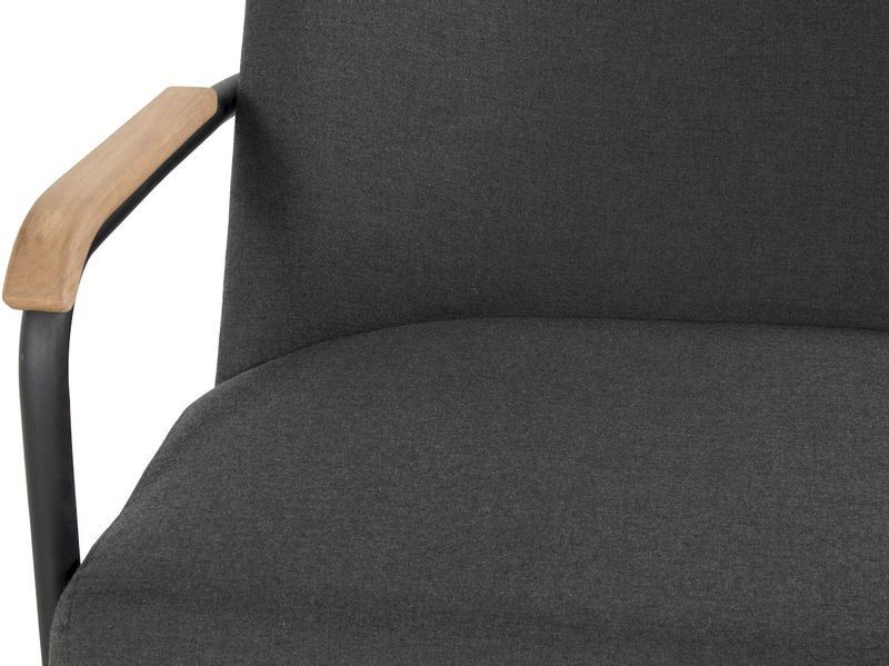 Hartman Studio 54 loungebank - armleuning met teakhout