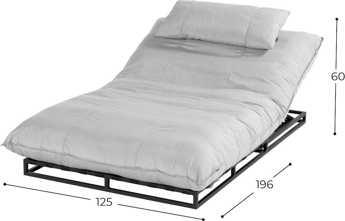 Hartman Emma loungebed - afmetingen