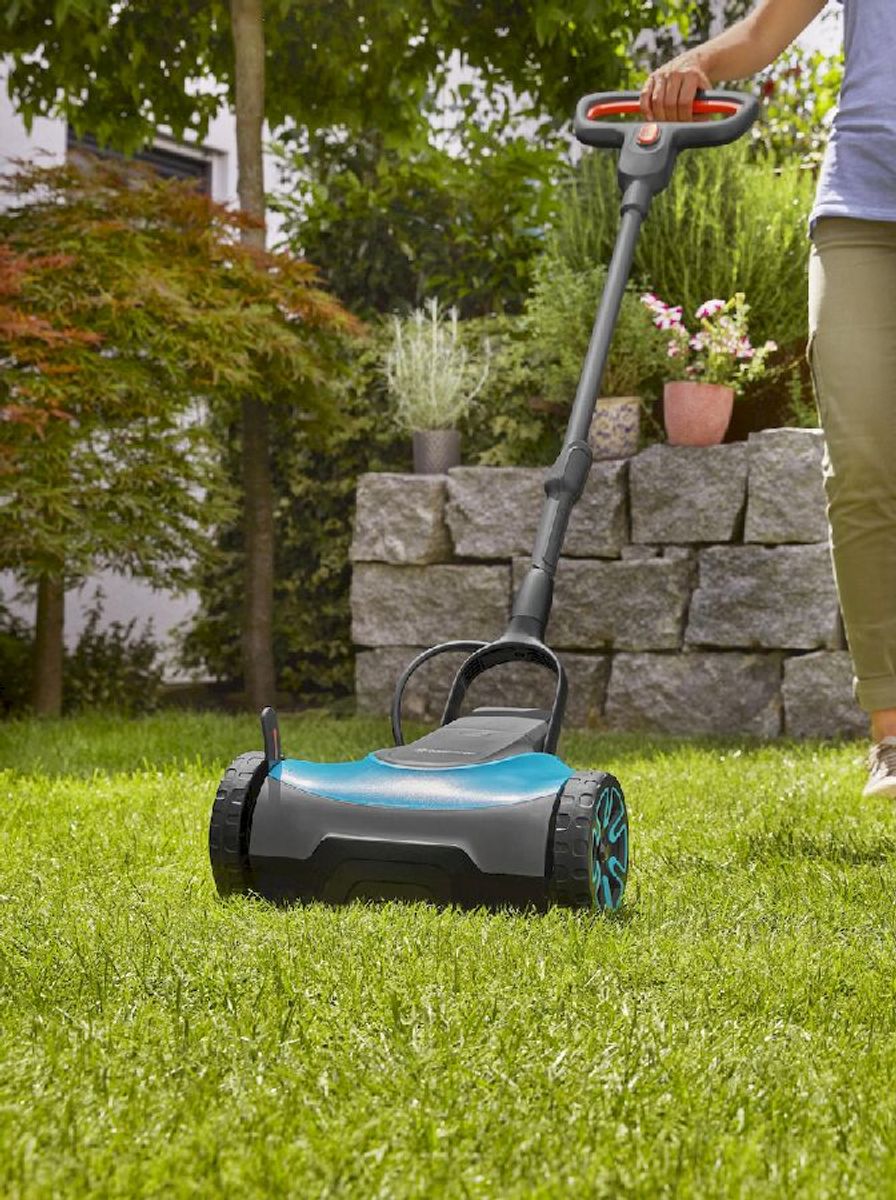 Gardena HandyMower 22/18V P4A accu grasmaaier, in gebruik