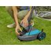 Gardena HandyMower 22/18V P4A accu grasmaaier, accu plaatsing