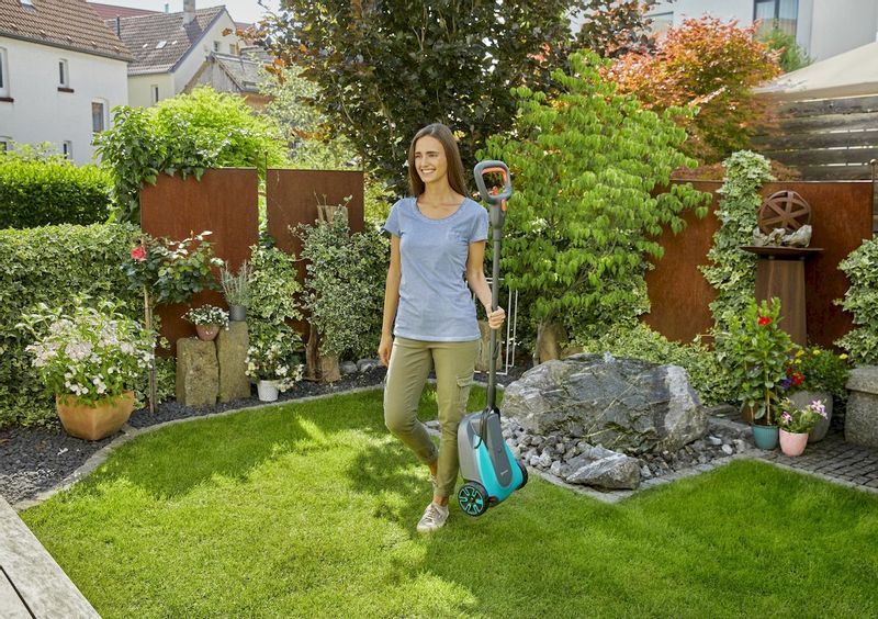 Gardena HandyMower 22/18V P4A accu grasmaaier, makkelijk op te tillen door het lichte gewicht